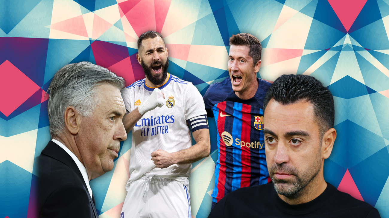 Los veteranos del Real Madrid y Barça no ven un claro favorito para el clásico