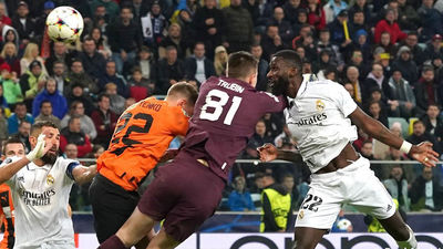 Rudiger evita la derrota in extremis del  Real Madrid ante el Shakhtar, 1-1