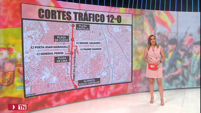 12 de Octubre en Madrid: Estas son las calles que estarán cortadas al tráfico