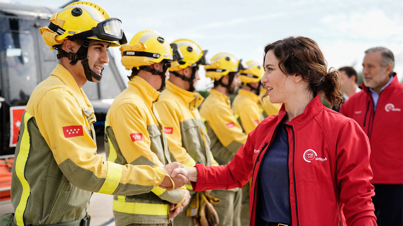 Bajan un 10% los fuegos  en la Comunidad de Madrid y un 37% las hectáreas quemadas en un año