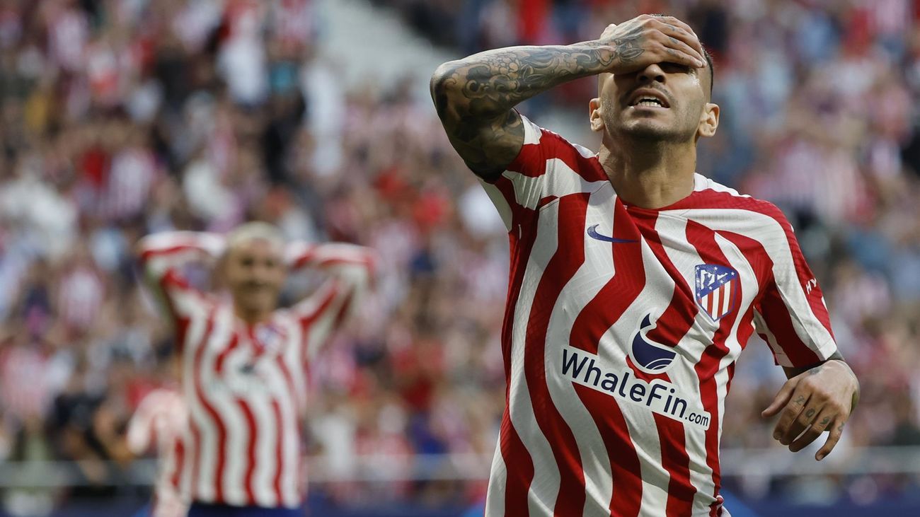 Ángel Correa ante el Brujas