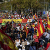 Manifestación masiva en Barcelona en defensa de España