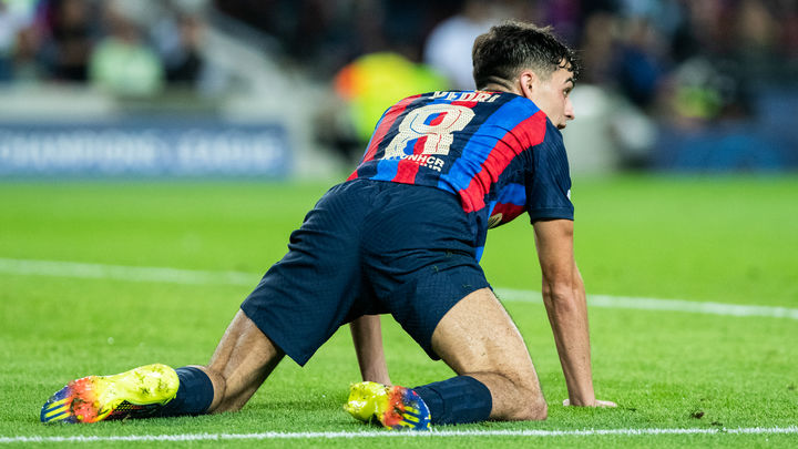 Pedri se lamenta tras no conseguir la victoria / EUROPA PRESS