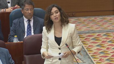 Ayuso acusa a Sánchez de estar desesperado y usar  el Congreso para mentir sobre la Sanidad Pública