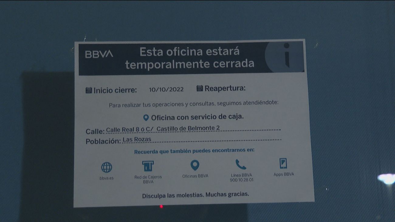 Revientan con explosivos un cajero automático en Las Rozas y se llevan 8.000 euros