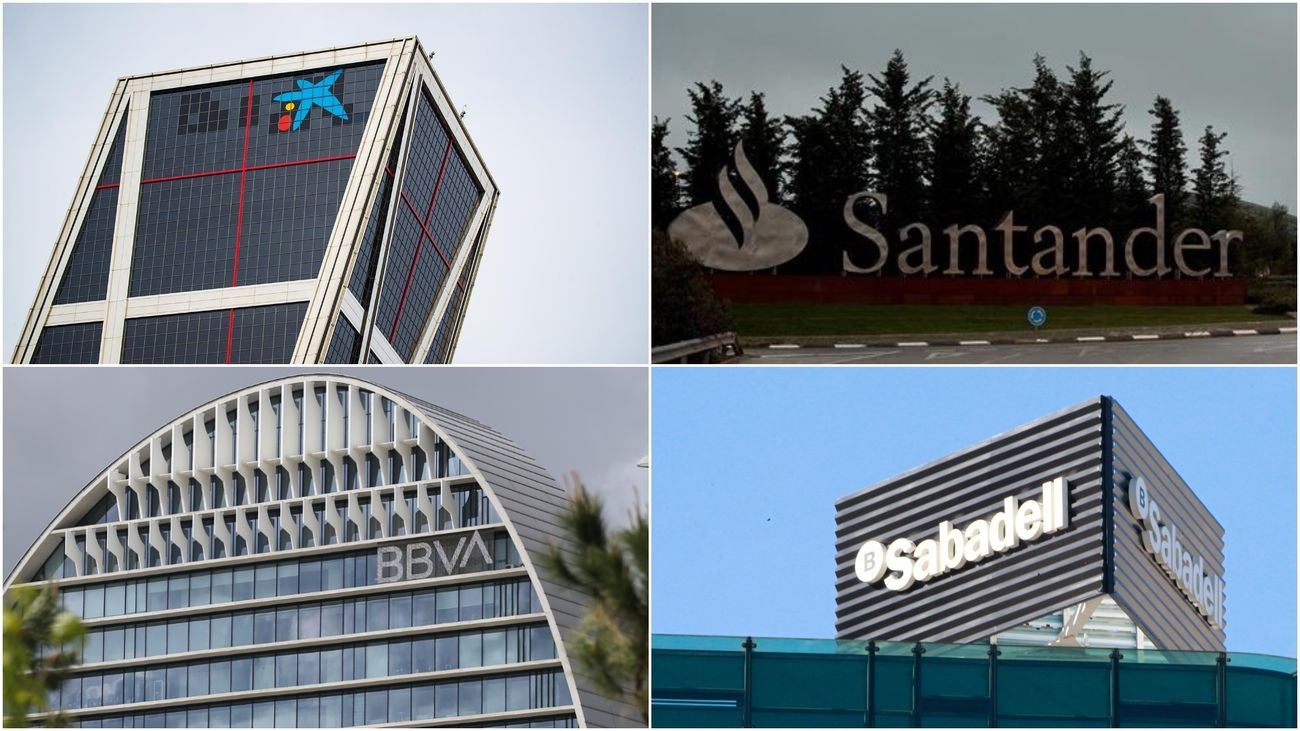 Alguno de los principales bancos españoles