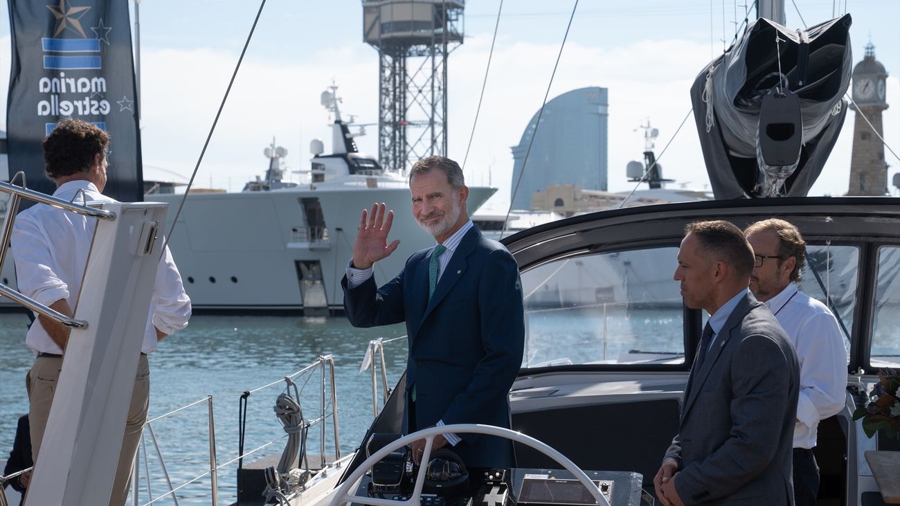 El Rey ha inaugurado el Salón Náutico de Barcelona