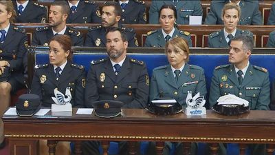 Acto de homenaje a las Fuerzas y Cuerpos de Seguridad del Estado por su trabajo durante la pandemia