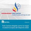 Tres Cantos es proclamada Ciudad Europea del Deporte 2023