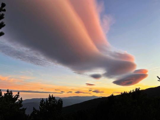 Cielo de Madrid / @112cmadrid