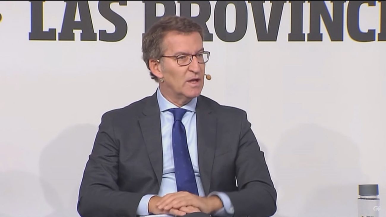 Feijóo critica las palabras de Sánchez contra algunos medios de comunicación