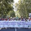 Miles de personas claman en Madrid por el incremento de las pensiones