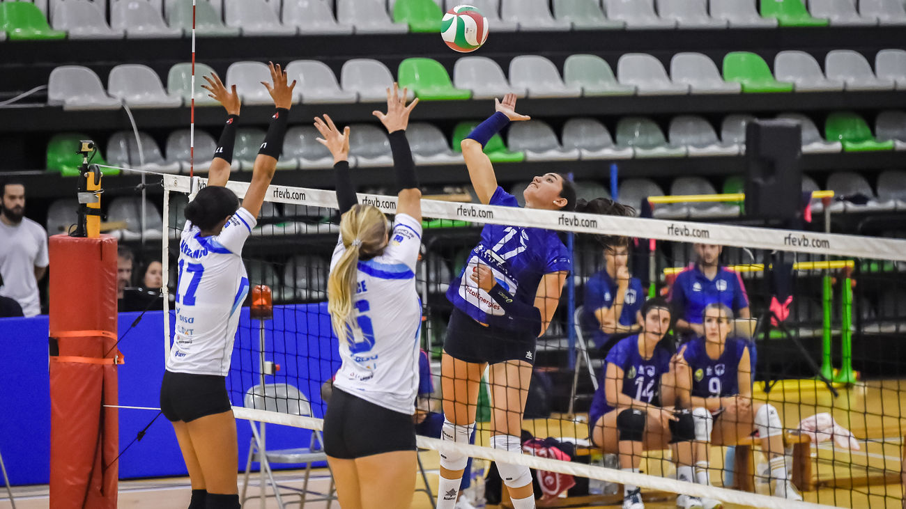 Voleibol Alcobendas, cara; Madrid Chamberí, cruz