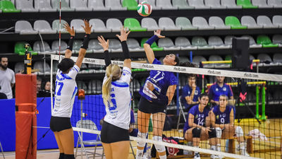 Voleibol Alcobendas, cara; Madrid Chamberí, cruz