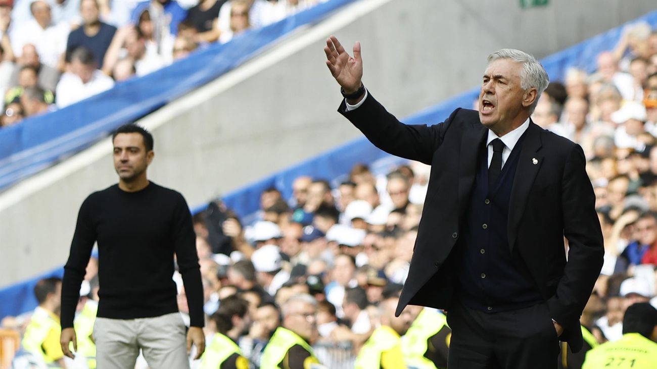 Ancelotti sobre la reacción de Laporta: "El árbitro lo ha hecho bien"