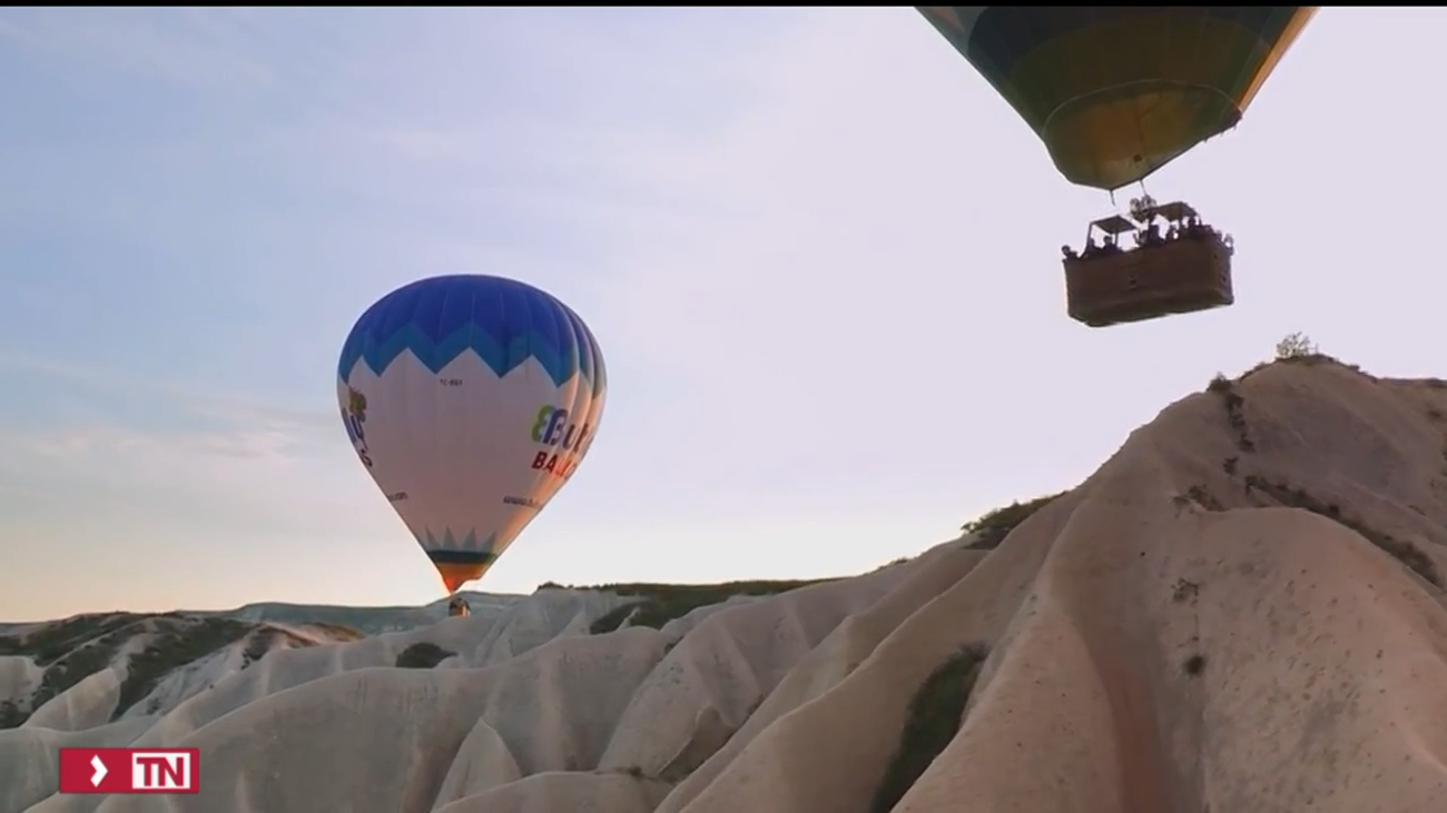 Mueren dos turistas españolas por un accidente con un globo aerostático en la Capadocia, Turquía