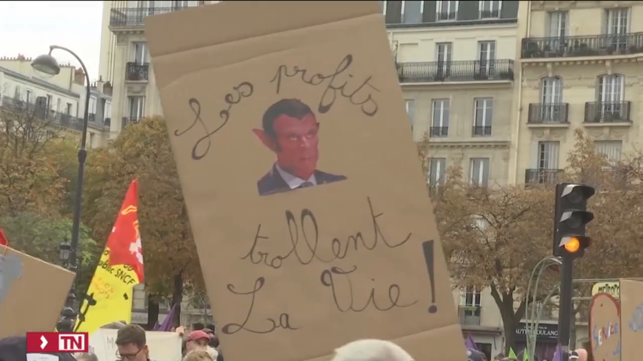 Huelgas y manifestaciones en Francia por la subida salarial