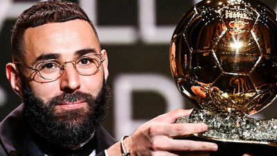 Benzema se consagra como mejor jugador del mundo con el Balón de Oro