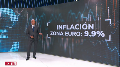 La inflación de la eurozona escaló a un récord del  9,9% en septiembre