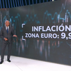 La inflación de la eurozona escaló a un récord del  9,9% en septiembre