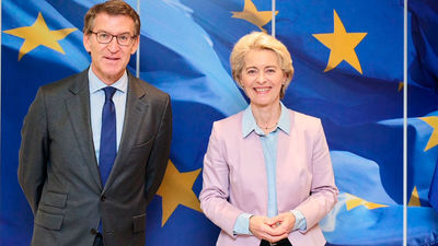 Feijóo y Von der Layen centran su reunión en la inflación, la crisis energética y los fondos europeos