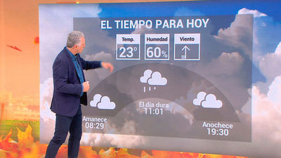 Desplome de las temperaturas máximas en Madrid y lluvias que podrían traer tormenta
