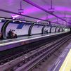 La línea 8 de Metro de Madrid se tiñe de rosa por el Día Mundial contra el Cáncer de Mama