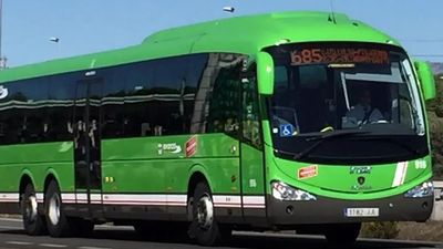 Un joven secuestra un bus entre Collado Villalba y el Hospital Puerta de Hierro para robar la recaudación