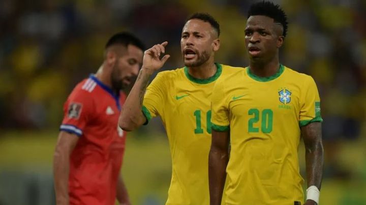 Neymar y Vinicius / EFE