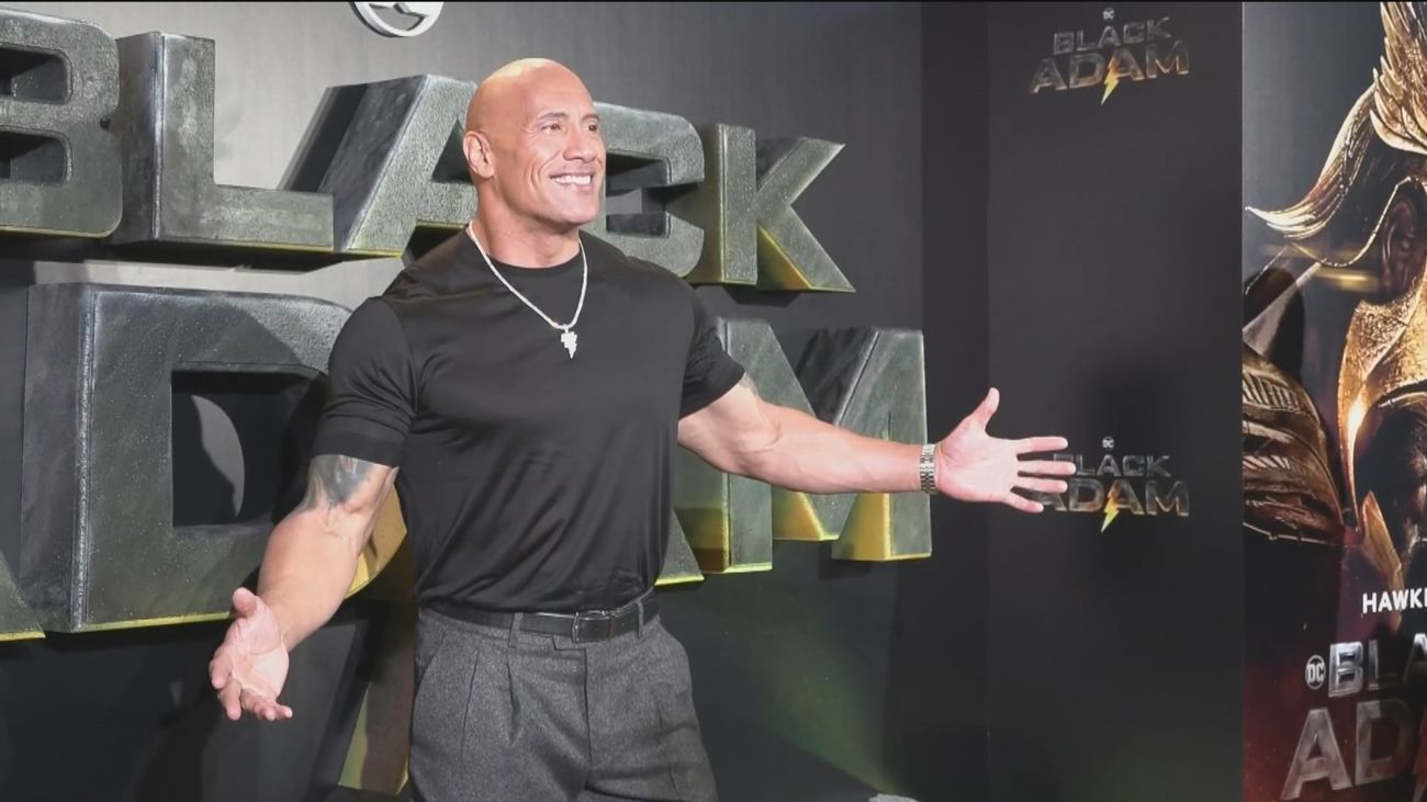 Dwayne Johnson, 'La Roca', encarna al antihéroe de DC 'Black Adam'