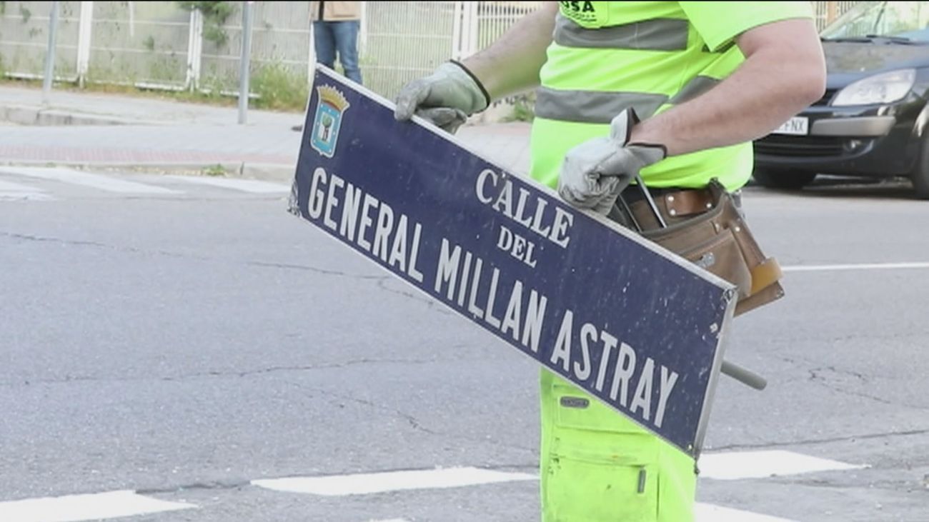 Nueva polémica municipal por el cambio de calles franquistas en Madrid