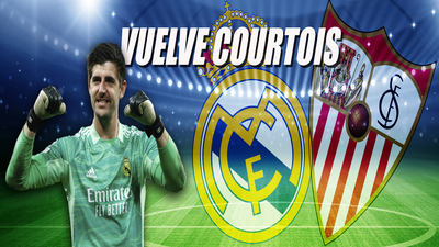 Courtois será titular ante el Sevilla