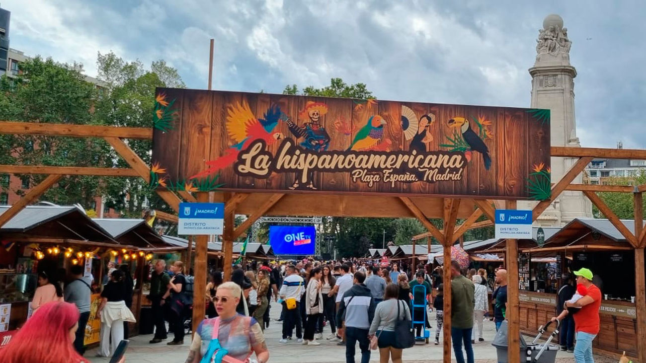 Feria La Hispanoamericana, en Plaza e España
