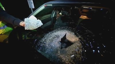 Alertan del lanzamiento de piedras contra los vehículos que circulan por la M-40