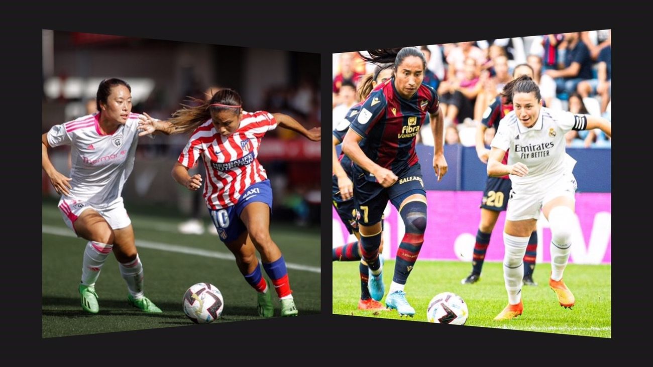 Real Madrid, Atlético y Madrid CFF