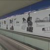 Madrid rinde homenaje a la aviación española en la estación de Metro de Cuatro Vientos