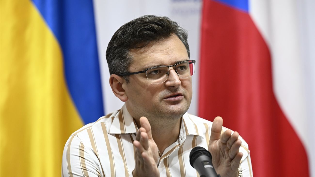Dmytro Kuleba, ministro ucraniano de Exteriores