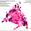Covid 19: Coslada y Leganés, a la cabeza en incidencia acumulada en la región;  Barajas y Vicalvaro, en la capital