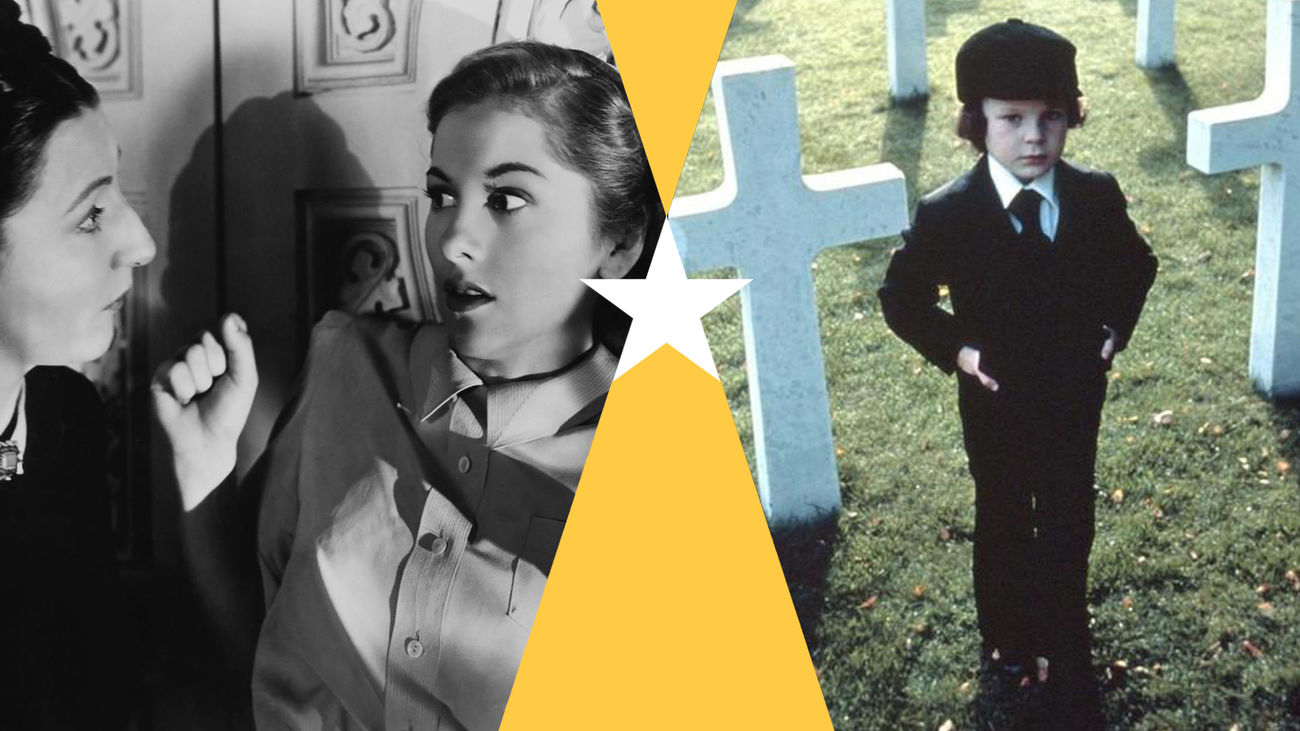 “La profecía” y “Rebeca”, pareja de inquietantes películas para una noche de terror