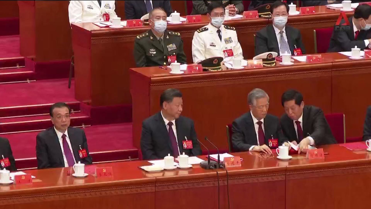 Hu Jintao fue expulsado del Congreso cuando trataba de ver unos documentos