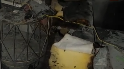 Incendio en una vivienda de Pozuelo de Alarcón por culpa de un ordenador