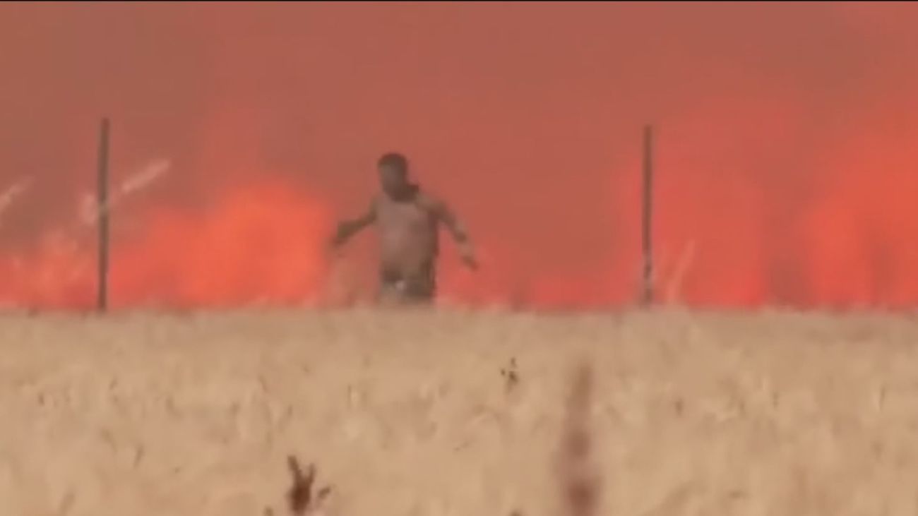 Muere Ángel, el 'Héroe de Tábara' que huyó entre las llamas en el incendio de Zamora