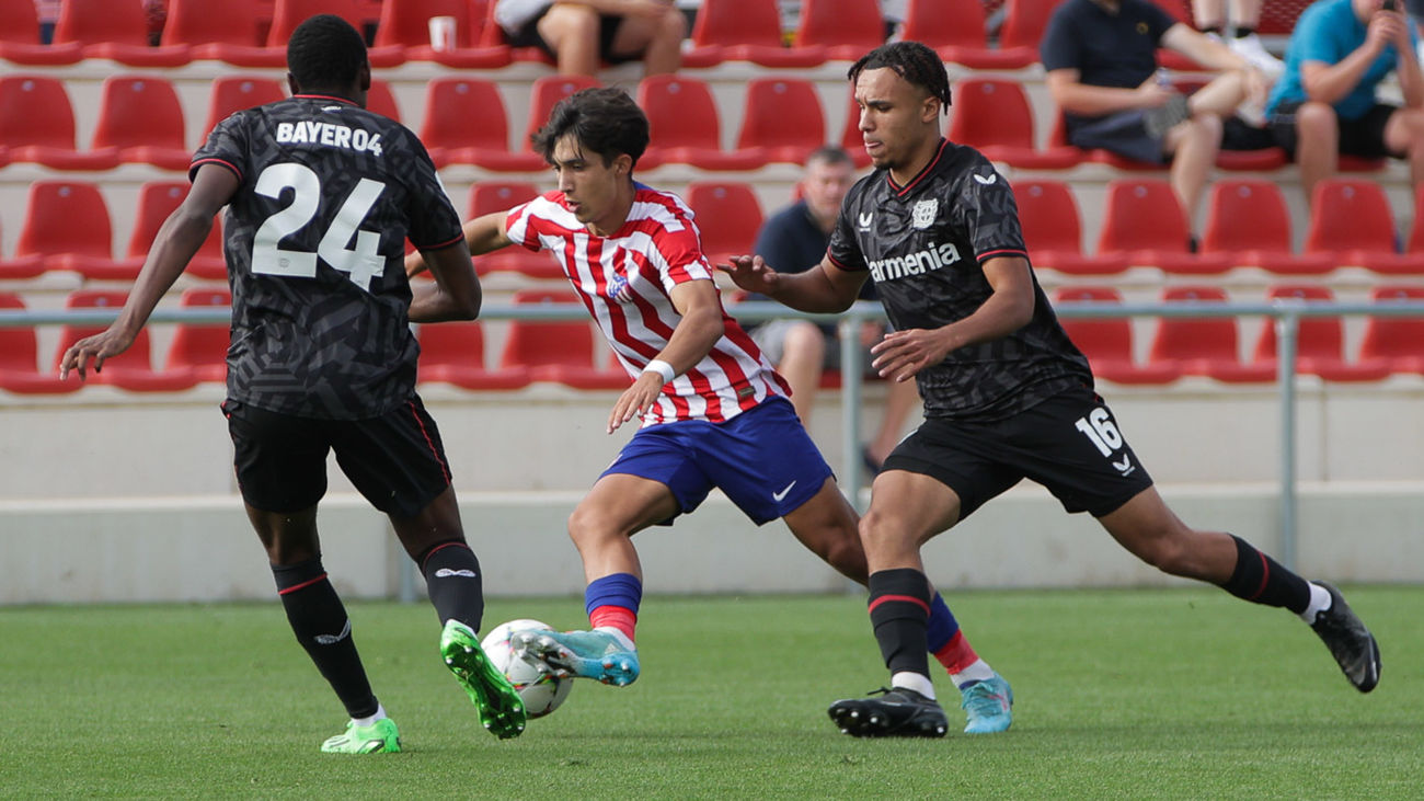 Exhibición del Atlético de Madrid ante el Leverkusen por 4-0 en la Youth League