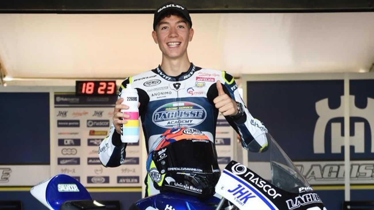 El piloto madrileño David Salvador correrá el Mundial de Moto3