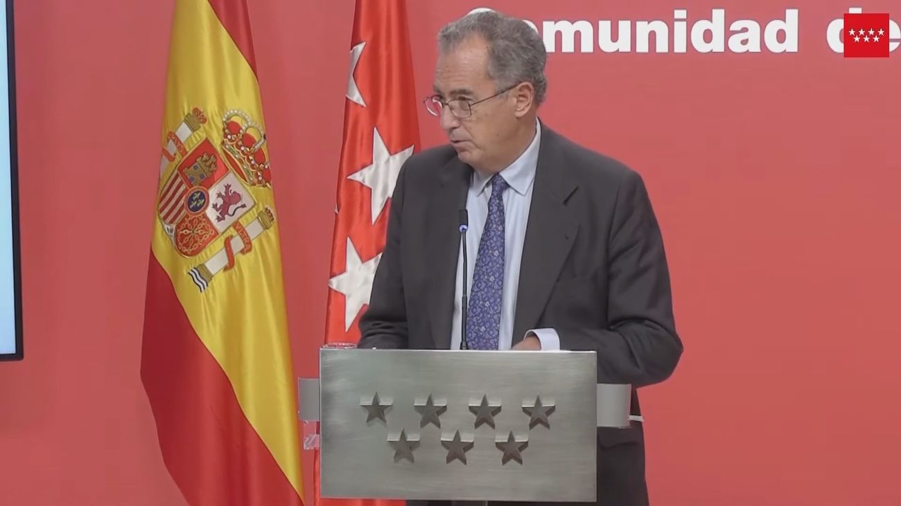 El vicepresidente regional, Enrique Ossorio