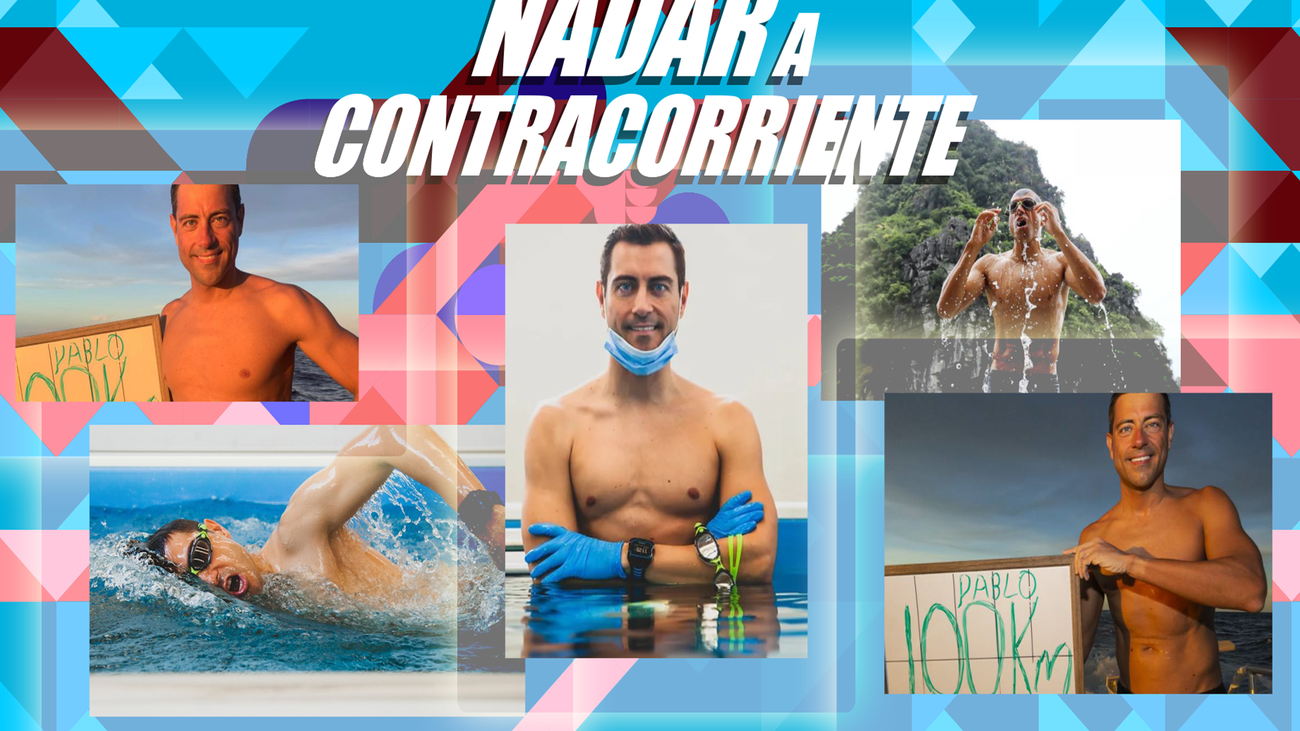 Pablo Fernández entra en el libro Récord Guinness 2023 tras nadar 36 horas a contracorriente