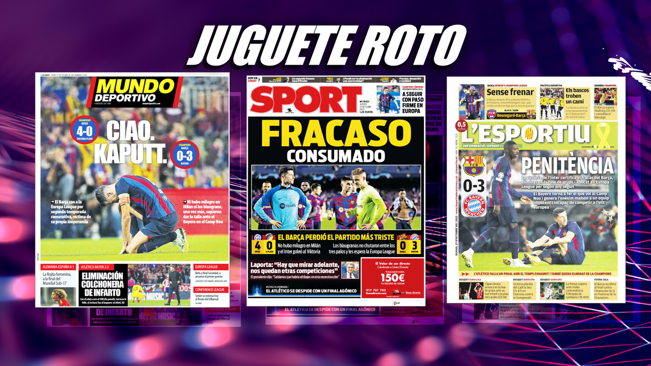 Triste resaca en el Barcelona, decepción y reparto de culpas