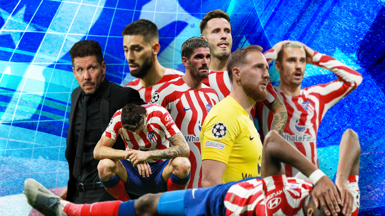 El Atlético y su bajada de fiabilidad Champions en el Metropolitano