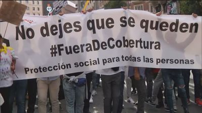 Cáritas lanza su campaña del Día de las Personas sin Hogar y marcha por Madrid pidiendo soluciones