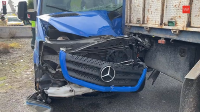 Accidente múltiple en Madrid: varios coches y camiones chocan en la A-4, cerca de Getafe